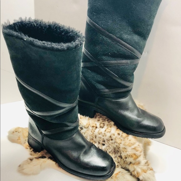 LA CANADIENNE Suede Leather Lamb - Picture 1 of 8